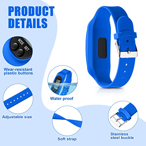 Geyoga Walking Running Pedometer Watch - color: Dark Sport Multi