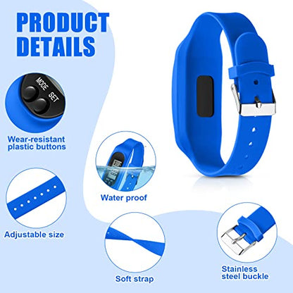 Geyoga Walking Running Pedometer Watch - color: Dark Sport Multi