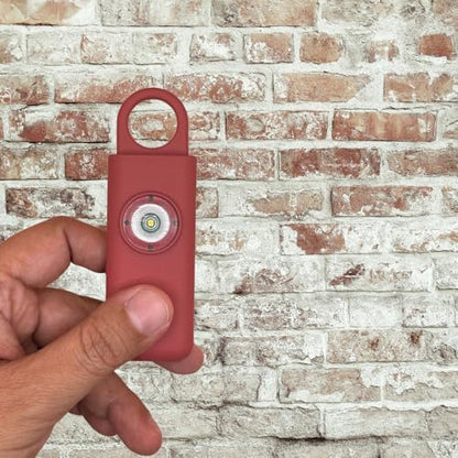 The Original Personal Safety Alarm for Women - Loud Siren, Strobe Light and Key Chain 2.0 Version (Red) - color: Red