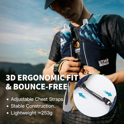 AONIJIE Running Vest Hydration Backpack for Men Women - size: Small
