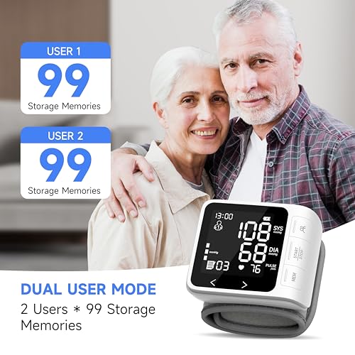 VivaGuard Wrist Cuff Blood Pressure Monitor, FDA-Cleared FSA&HSA Eligible