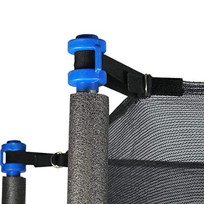 Trampoline Net Replacement Safety Trampoline Net for 6 Straight Poles - size: 15FT Frame