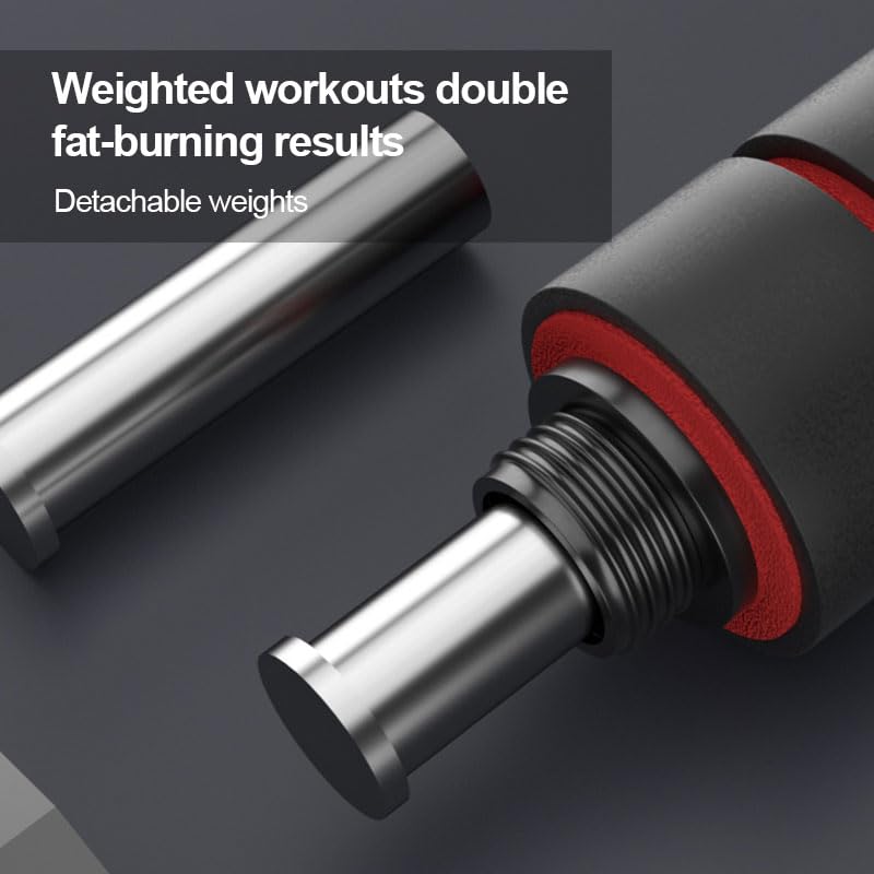 Jump Rope, Adjustable Jumping Ropes for Men, Ball Bearings Tangle-Free Rapid Speed Cable Skipping Rope, Adjustable Jumping Ropes for Fitness Home Exercise