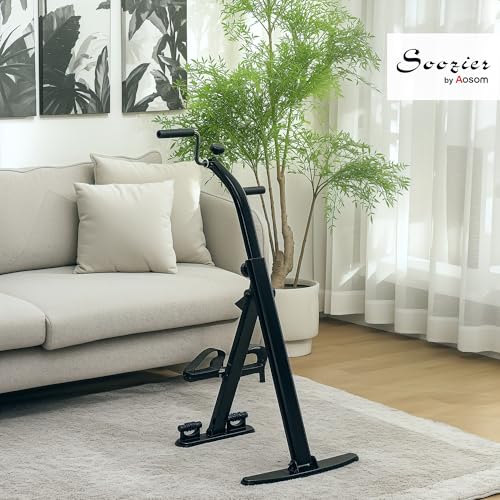 Soozier Pedal Exerciser Foldable Height-Adjustable for Seniors Elderly