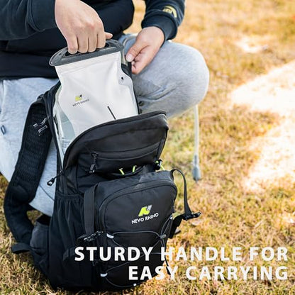 N NEVO RHINO Hydration Bladder 1.5L-3L Kit, Water Bladder for Running Vest - color: 3L-White