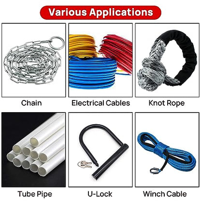 PSLER Universal Winch Rope Protector Winch Cable Cover 3.28ft * 1.96in - size: 3.28ft * 1.96in
