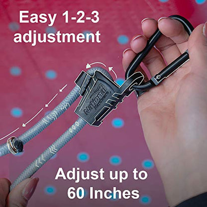 National Hardware N263-081 Adjustable Bungee in Black, 40" - size: No Size