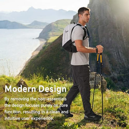N NEVO RHINO 17L Hydration Backpack, Water Backpack with 500ml Soft Flask - color: White