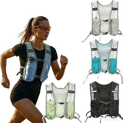 Hydration Running Vest Lightweight Water Backpack Pack for Men Women Hydration Water Pack for Cycling, Running, Hiking, Biking