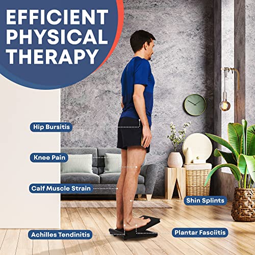 Stretching Strap with Loops, Non Elastic Stretch Band for Physical Therapy