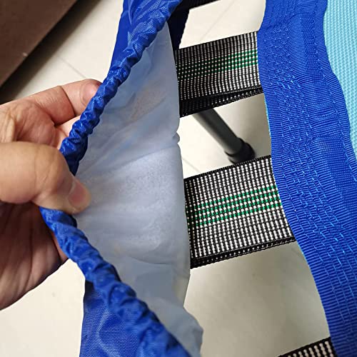 Mini Trampoline Covers, 36 38 40 48 inch Small Trampoline Spring Cover, Round Trampoline Replacement 600D Odor-Free Tear-Resistant Oxford Cloth Easy to Install Replacement, Multiple Size - size: 38in-6leg