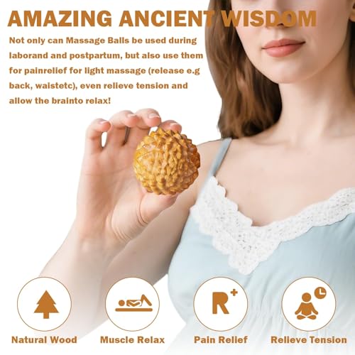 2 Pcs Acupressure Balls for Labor