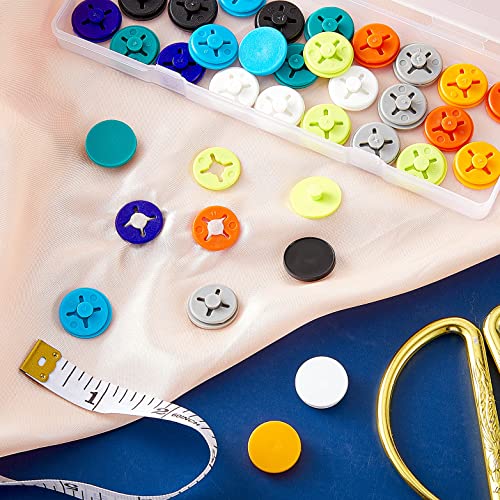 Juexica 12 Pcs Running Bib Clips, Bib Buttons for Runners