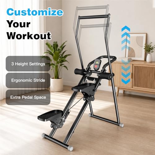 Stair Stepper Ab Machine for Home Gym 90% Pre-assembled Stairmaster