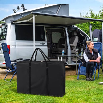 Explore Land Chair Storage Bag for Folding Longue Zero Gravity, Black - color: 1 Pack: Black