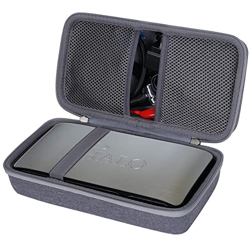 khanka Hard Travel Case Replacement for Halo Bolt 58830/57720 / Air 58830 / ACDC Max 55500 mWh Portable Emergency Power Kit, Portable Phone Laptop Charger, Case Only (Grey) - color: Grey, style: For Halo Bolt 58830/57720 / Air 58830 /Acdc Max 55500 Mwh