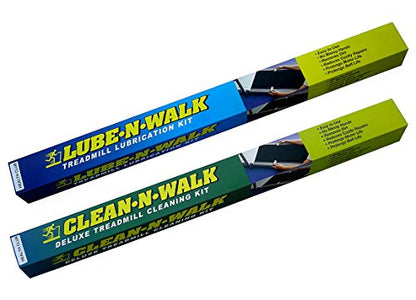 & Clean-N-Walk (Health Club Combo Kit) Original Patented Treadmill Lubricating and Cleaning System Since 1998 and Official Partner for Major Manufacturers Made in USA