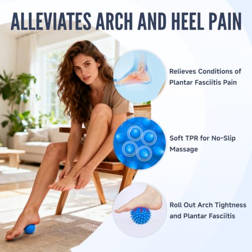 Soft Spiky Massage Ball Lacrosse Ball for Myofascial Release