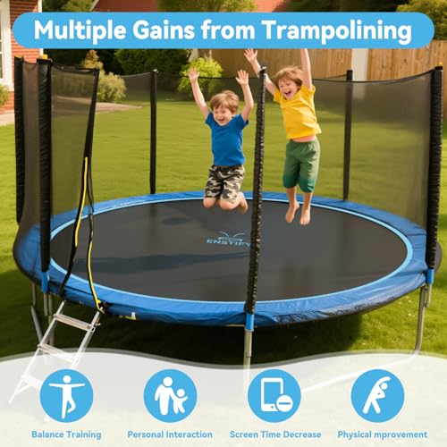 14ft Trampoline Mat Replacement, 72/88 V‑Hooks