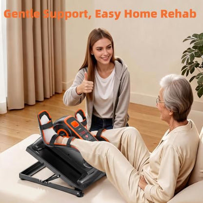 Under Desk Bike Electric Pedal Exerciser for Seniors & Rehab - size: OLTD-01
