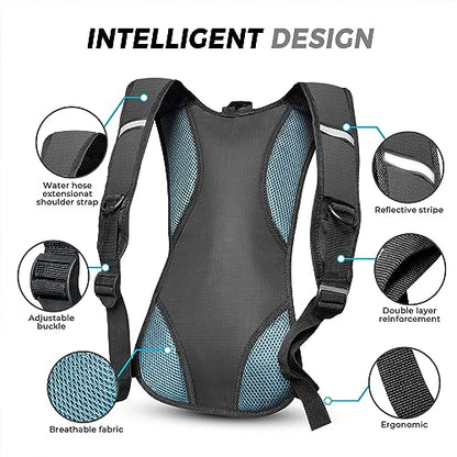 Hydration Backpack Hydration Pack Water Backpack with 2L Hydration Bladder