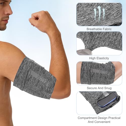 PATIKIL Sports Armband Sleeve S Size Universal Armband Black - color: Black, size: S