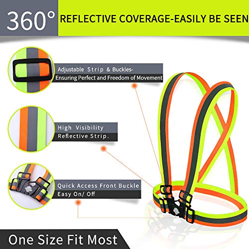 Dazonity High Visibility Safety Vest,Lightweight,Adjustable & Elastic Vest,Hi Vis Reflective Strips, Fit for Men & Women, Construction,Cycling, Runnning, (Fuschia) - color: Pink-1pack
