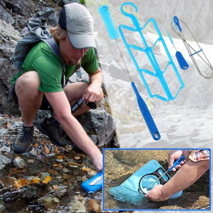 Multi Functional 4 Piece Water Bladder Cleaner Brush Set