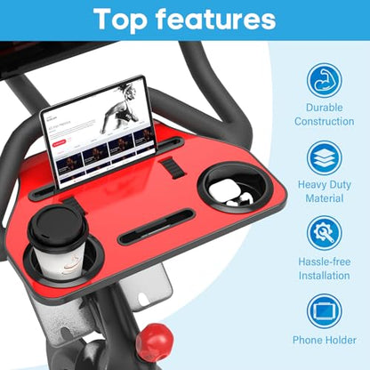 Desk Attachment for Peloton Bike+, Red
