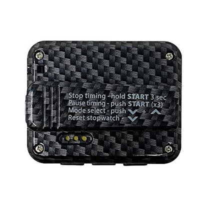 Gymboss Charge Interval Timer and Stopwatch - color: Carbon Black