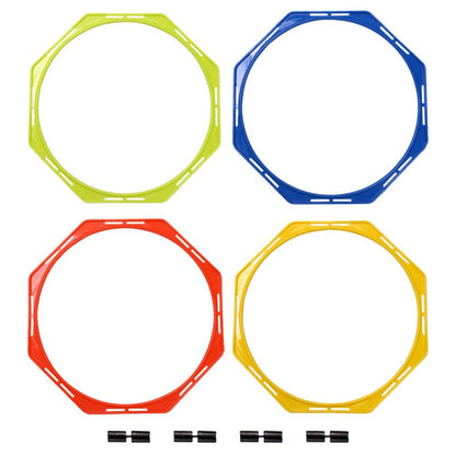 Abaodam Agility Rings for Soccer Speed Training, Portable Footwork Ladder