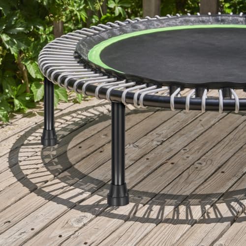 BESPORTBLE Trampoline Leg Replacement Parts Trampoline Leg with Pad Covers Stainless Steel Tube Outdoor Weather-Resistant Accessories 6 Piece Set 7.48X1.57X1.57 Inch