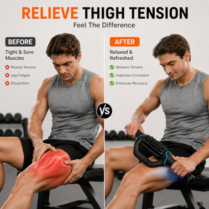 Electric Massage Roller for Deep Tissue & Lymphatic Drainage