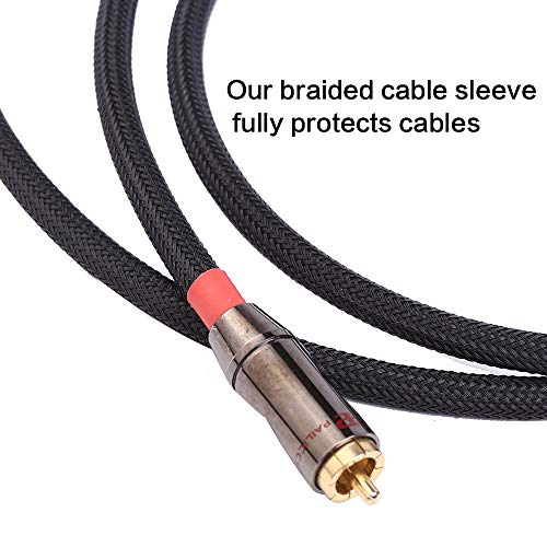 Keco 100ft – 1 inch PET Expandable Braided Cable Sleeve – Wire Sleeving for Audio Video and Other Home Device Cable Automotive Wire - Black - size: 1"-100ft