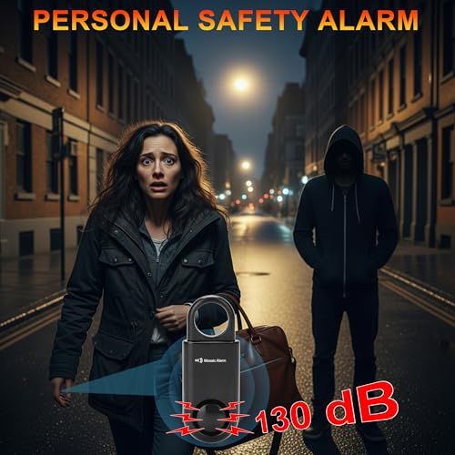2 Pack Personal Alarm Replaceable Battery | Ultra-Lightweight 0.7 oz - color: BLACK