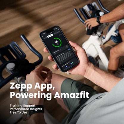 Amazfit Bip Max Smart Watch, 2.07" AMOLED Display, GPS, iOS/Android - color: Carbon Gray, style: Bip Max