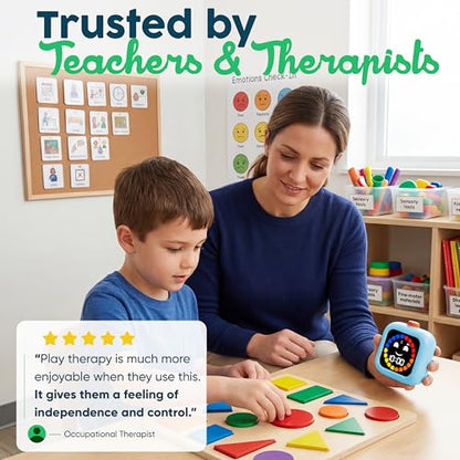 Digital Visual Timer for Kids - Calmer Routines & Transitions - color: Blue