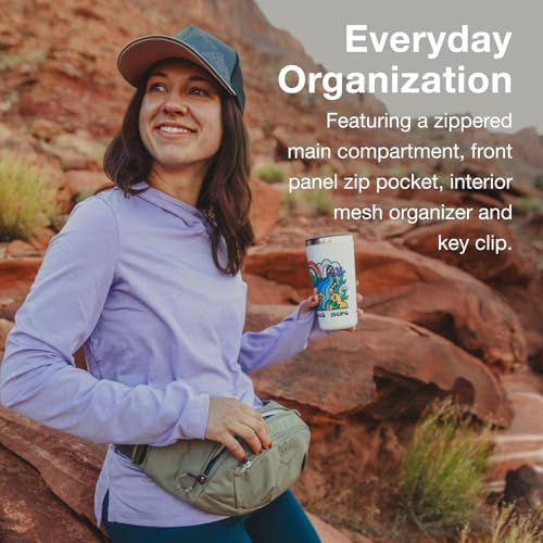 Osprey Daylite Waist Pack - Fanny Pack with Crossbody Shoulder Carry Option - Lightweight Hip Bag - color: Mystery White Multi