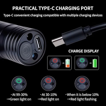 Our Rechargeable Headlamp - 1200 Lumen LED Headlight, USB Rechargeable - IPX4 Waterproof with a 60 ft Bright Flashlight Beam - Essential for Hiking & Outdoor Camping Gear, Black