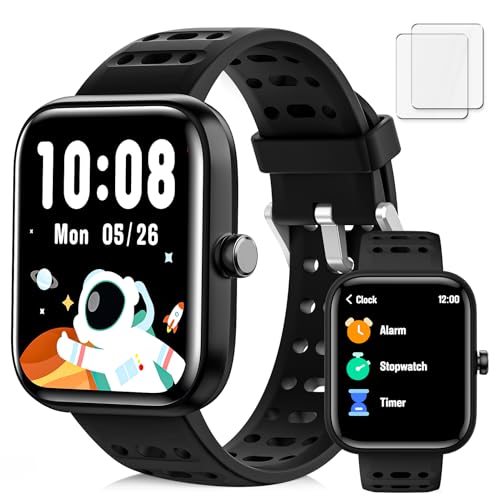 ENOMIR Kids Smart Watch No Phone Needed, Fitness Tracker Watch for Kids - color: Black, size: 1 Strap
