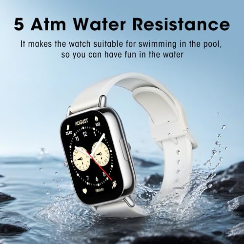 Xiaomi Redmi 5 Lite Smart Watch, Step Counter Watch for Women Men with 2" LCD Large Display, 140 Sports Modes, 5ATM Waterproof (Lite-Light Gold) - color: Lite-light Gold