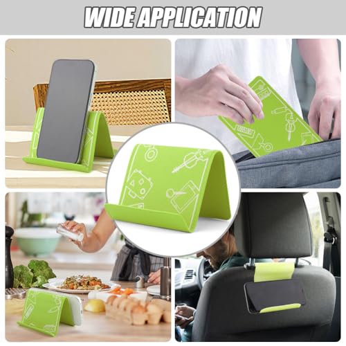 Airplane Phone Holder, Flexible Silicone Phone Holder - color: Green