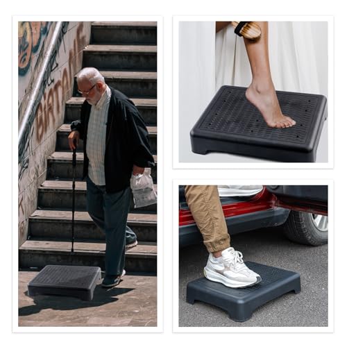 wefaner Mobility Step Stool for Adults Half Seps for Stairs for Seniors