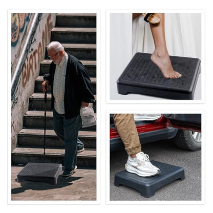 wefaner Mobility Step Stool for Adults Half Seps for Stairs for Seniors