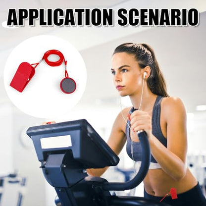 Gosknor 2pcs Treadmill Magnet Safety Key, Magnetic Safety Switch Clip Universal Treadmill Emergency Stop Magnet Running Machines Replacement Parts Accessories - style: Style D