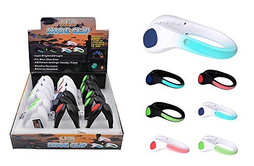 Diamond Visions 08-1861 LED Shoe Clip MultiPack (2 LED Shoe Clips)