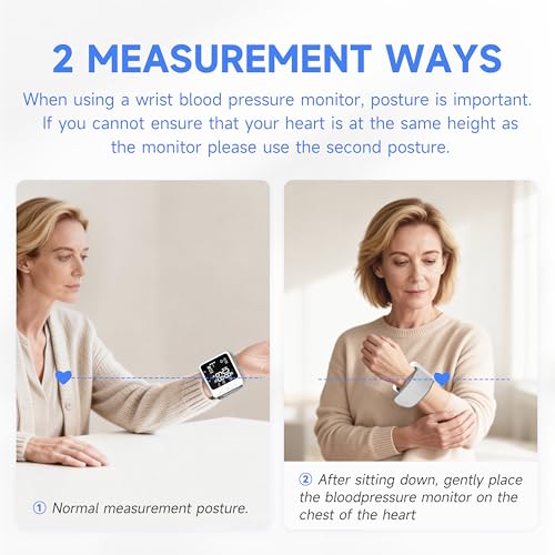VivaGuard Wrist Cuff Blood Pressure Monitor, FDA-Cleared FSA&HSA Eligible