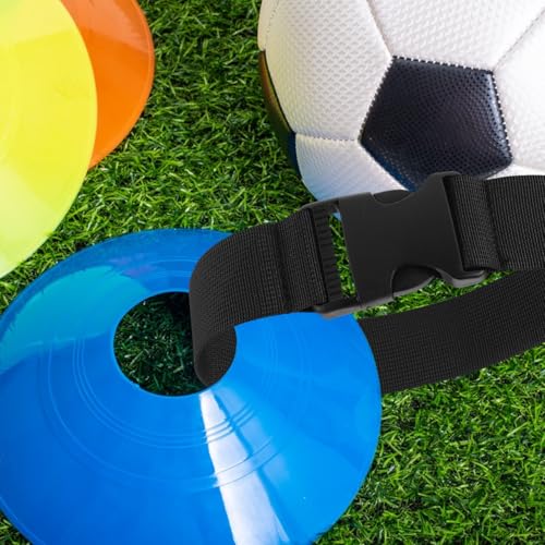 4Pcs Soccer Cone Straps Agility Drills Sport Training Disc Cones