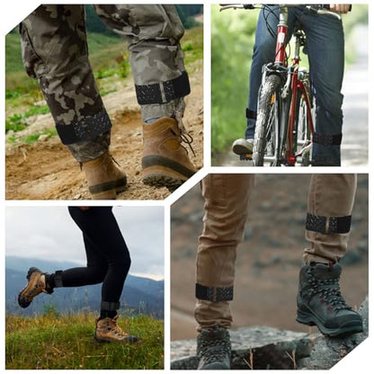 Ymapinc Boot Belt Strap for Cowboy Boots, 2Pcs Lengthened Widened Adjustable Boot Bands for Men, Elastic Ankle/Pant Leg Straps for Boots,Fastening Belt for Riding/Fishing/Hiking Outdoor Sports
