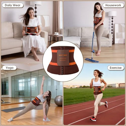 SCULPT TOUCH Waist Trainer for Women,Adjustable Tummy Control Belt for Postpartum Support, Workout, Shaping & Daily Wear - size: XX-Large